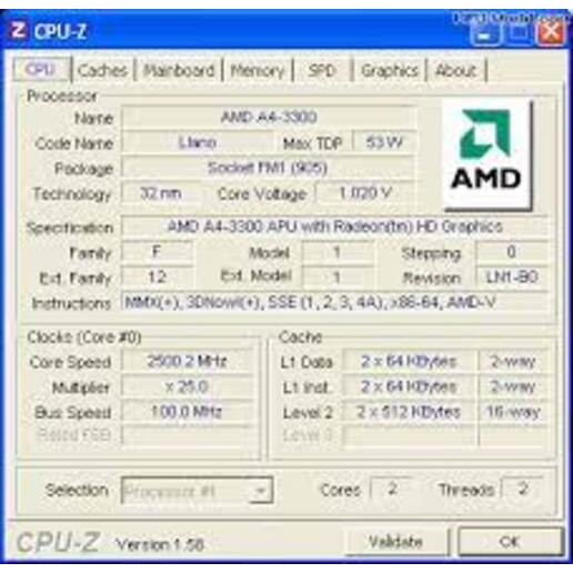 CPU AMD A4 3300 (2.50GHz, 2 Cores 2 Threads, FM1) | BigBuy360 - bigbuy360.vn