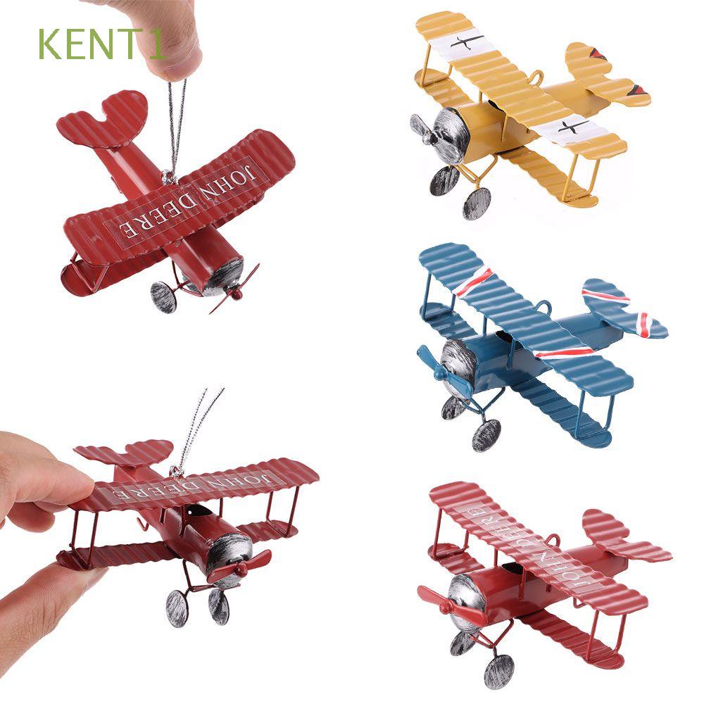 Mô Hình Máy Bay KENT1 Bằng Sắt Hàn Sáng Tạo Trang Trí Nội Thất Xe Hơi