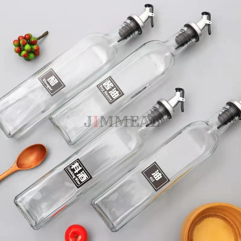 Chai Thuỷ Tinh Kèm Vòi Rót Dầu 500ml, Chai Đựng Dầu Ăn, Bình Đựng Dầu Ăn, Nước Mắm, Xì Dầu, Nước Mẵm Đầu Vòi 500ml | BigBuy360 - bigbuy360.vn