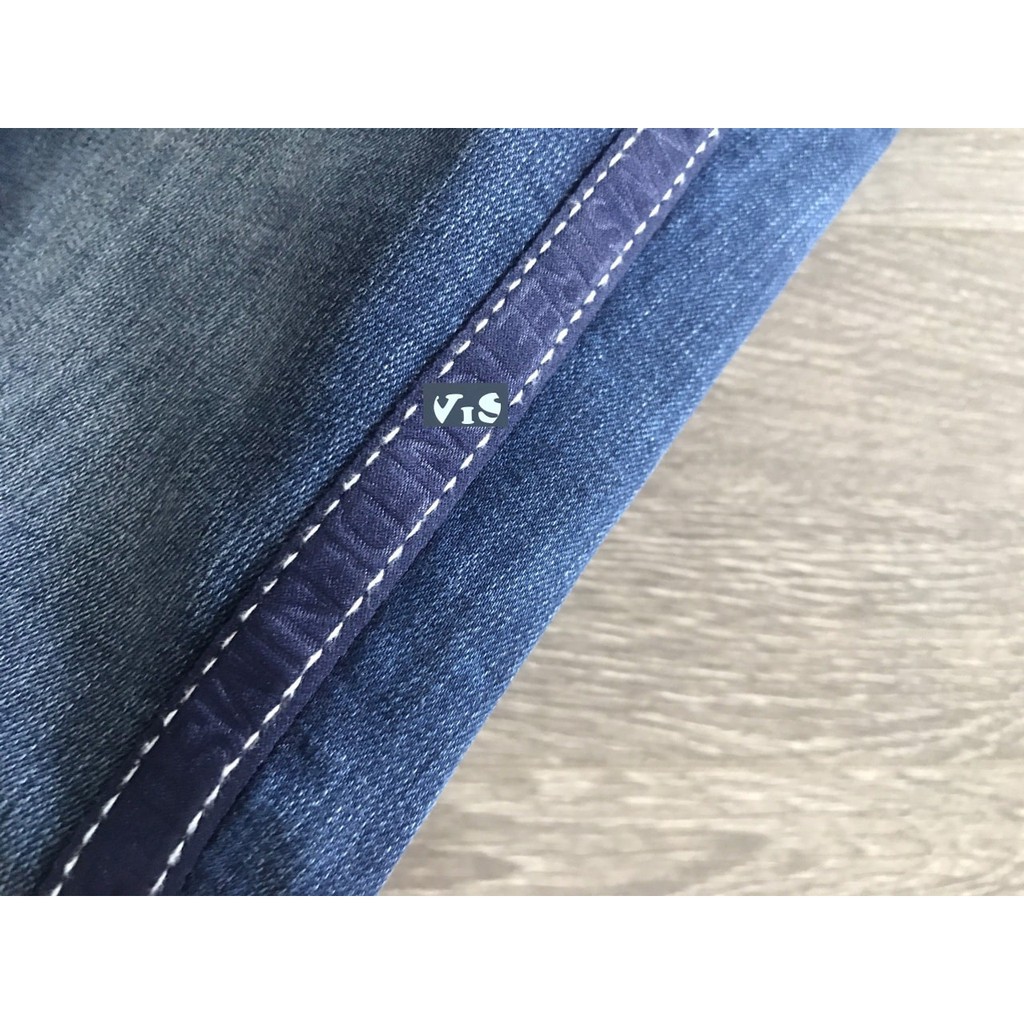QUẦN JEAN NỮ MÀU XANH DÁNG ÔM VNXK