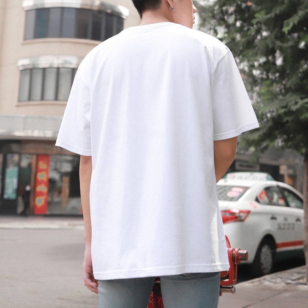 Áo Thun Shin-Chan Màu Trắng Chất Liệu Cotton Thoáng Mát