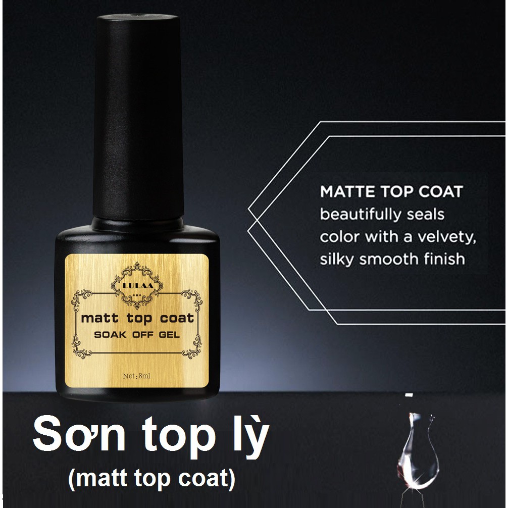 Sơn gel Base Top Coat LULAA