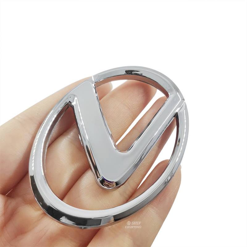 Miếng dán trang trí vô lăng xe hơi Lexus bằng nhựa abs