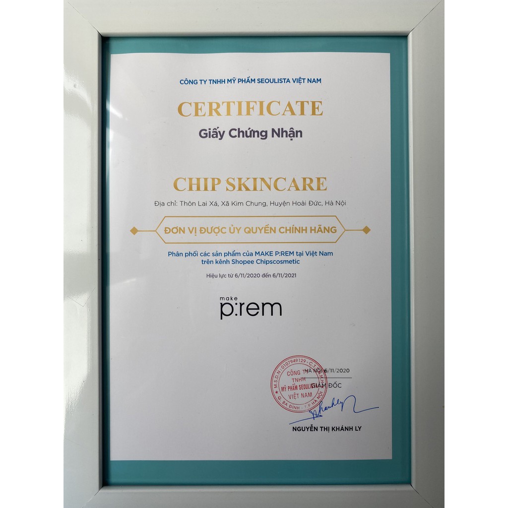 Kem Chống Nắng Vật Lý Make P:rem UV defense me. Calming sun cream Dịu Nhẹ [ Kem Chống Nắng Make Prem ] 50ml