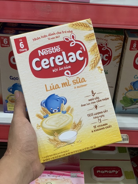 Bột Ăn Dặm Nestle Cerelac Đủ Vị