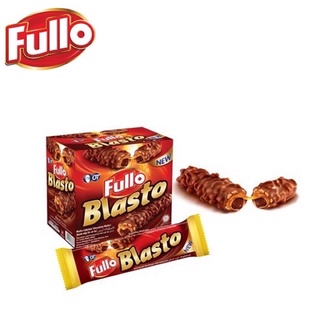 Combo 15 cái bánh xốp ống phủ socola hạt fullo blasto