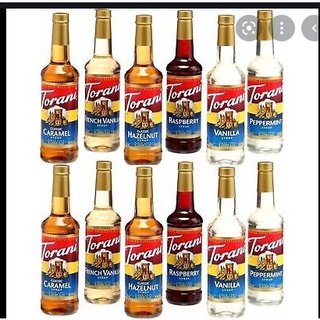 Siro Torani Chai Thủy Tinh 750ml - Nguyên Liệu Pha Chế Thơm Ngon