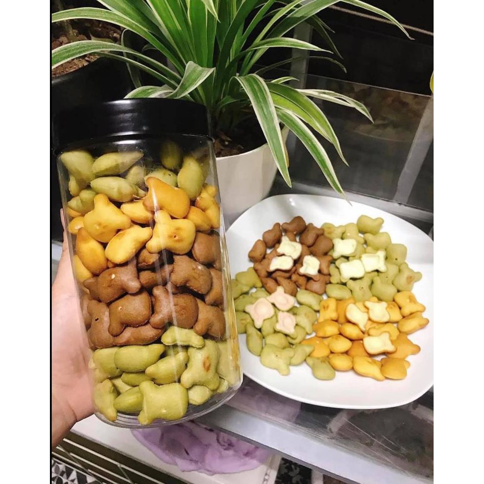 Bánh gấu mix các vị nhân kem Thiên Hồng 50k/ hộp 400g | BigBuy360 - bigbuy360.vn