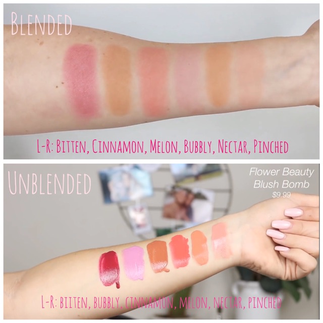 Màu má Flower Beauty Blush Bomb Color Drops For Cheeks phấn má