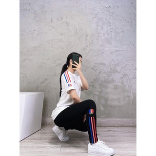 Áo Thể Thao Nam Nữ [Tee Shirt] Tref 3STR 3D White [ĐỒ TẬP GYM]