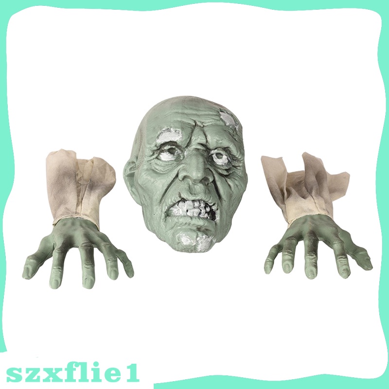 [🔥Hot Sale🔥] Horrible Lawn Zombie Decoration Garden Arms Ornament Realistic Spooky Statue