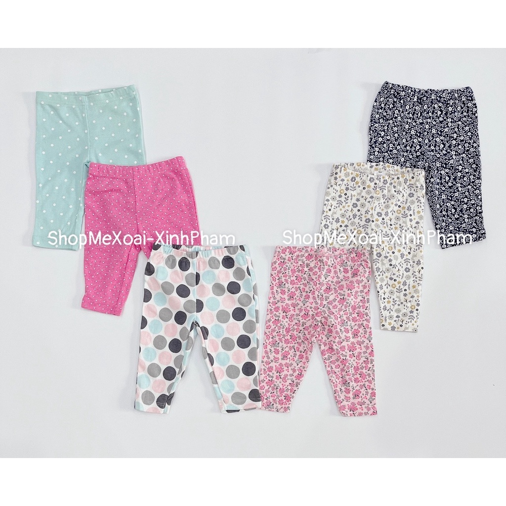 Quần dài Carter size 9M link 1 Cotton cho bé gái/bé trai xuất dư xịn 7-8kg