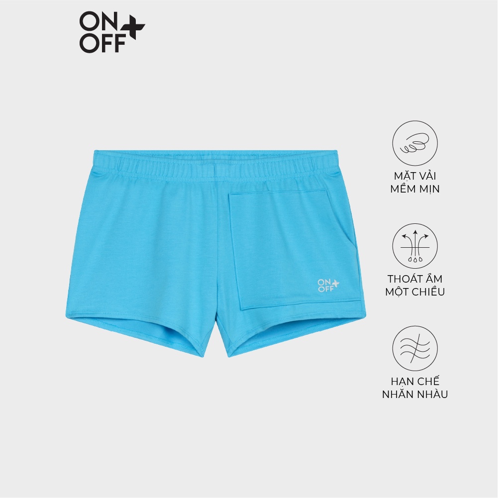 Quần shorts nữ ONOFF mềm mại, thoáng khí - H16BS17002