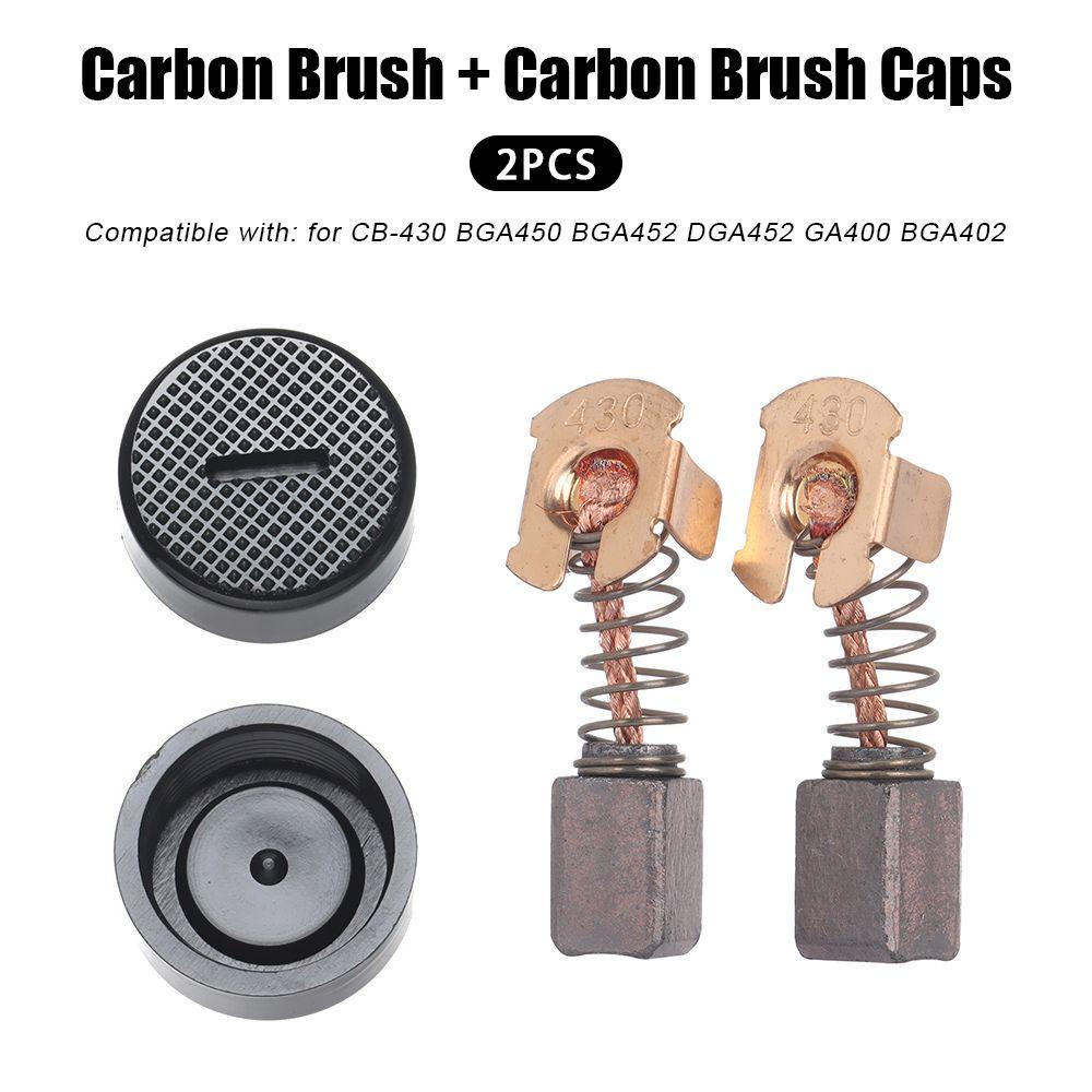 Bộ 2 Nắp Chổi Than Chất Lượng Cao Cho Máy Mài BGA450 BGA452 DGA452
