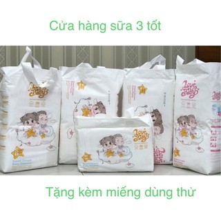 [ 💥 HÀNG CHÍNH HÃNG💥 ]Tã/bỉm quần hữu cơ cao cấp Love Baby đủ size M46 L42 XL38 XXL32 - thương hiệu từ Anh quốc