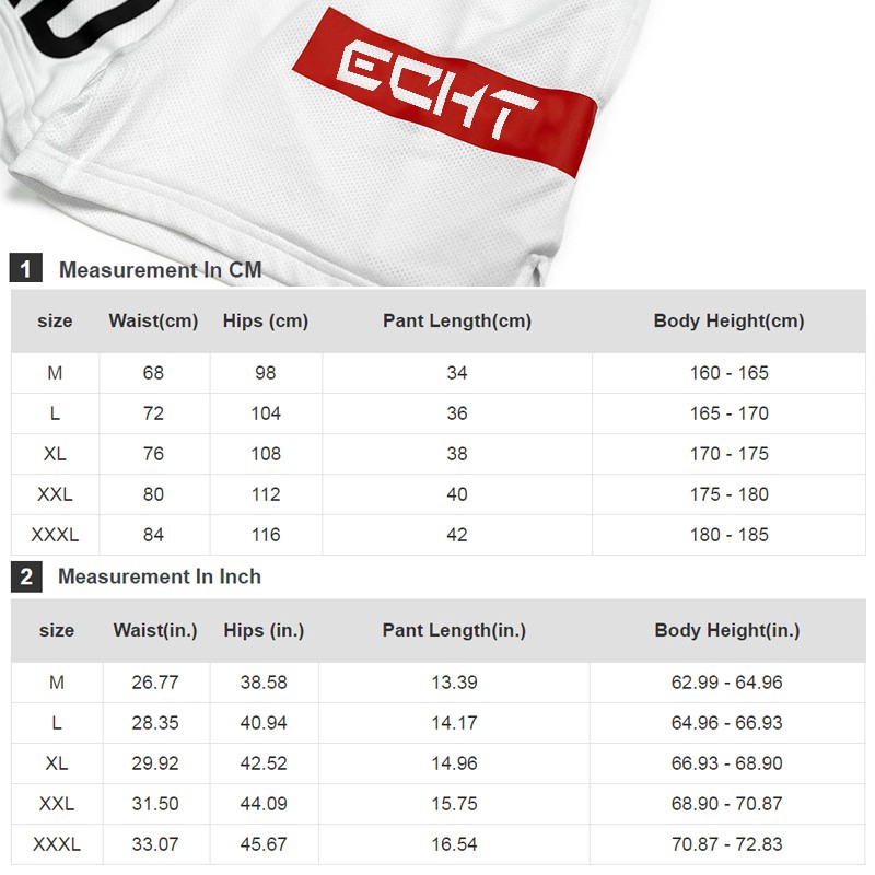 Quần short thể thao nam ECHT mỏng thấm mồ hôi nhanh khô thoáng khí dùng tập thể dục/đi bộ có size lớn