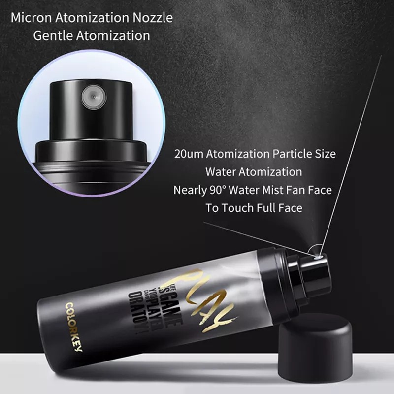 Chai xịt khóa lớp trang điểm COLORKEY dưỡng ẩm kiềm dầu chống thấm nước cao cấp 50ml | BigBuy360 - bigbuy360.vn