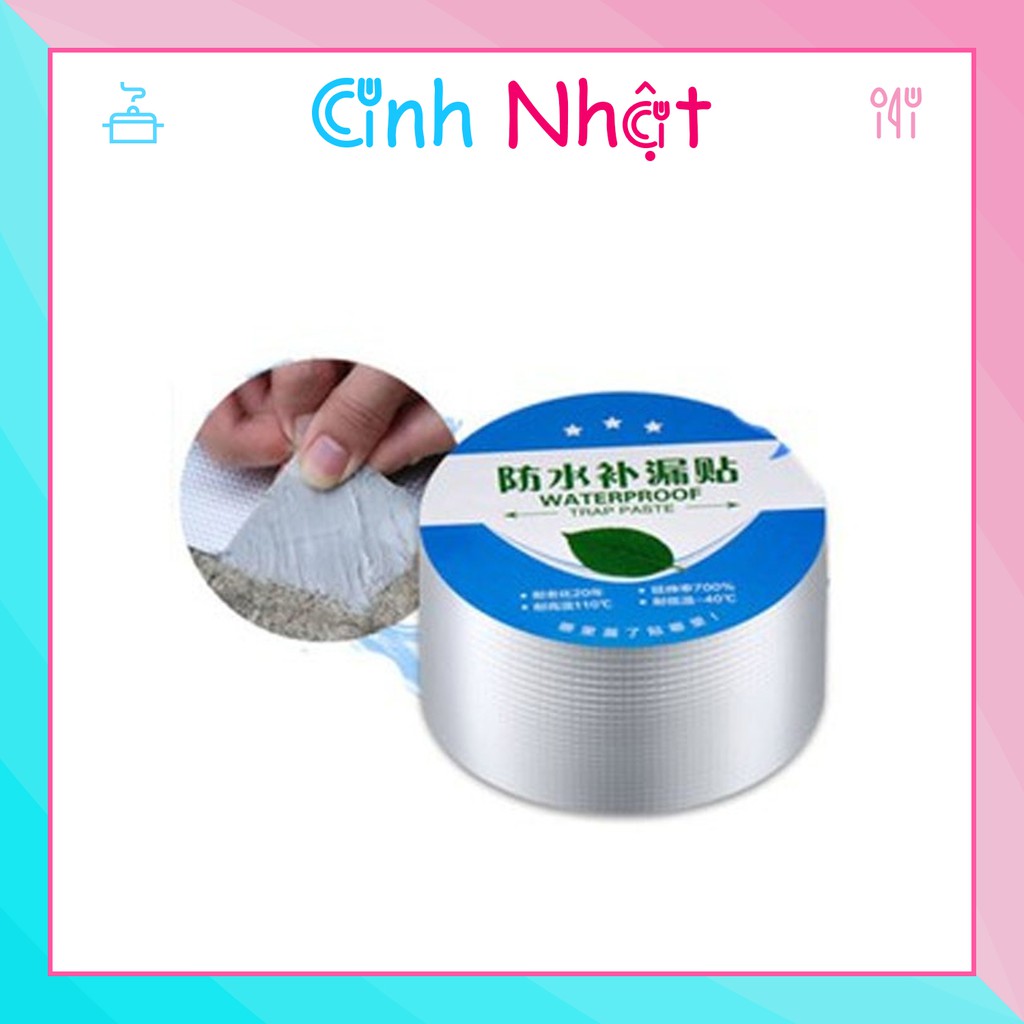 BĂNG KHEO CHỐNG THẤM - BĂNG DÍNH DÍNH MỘI VẬT LIỆU SIÊU DÍNH-SIÊU ĐÀN HỒI BQ (Khổ 5cm - khổ 10cm)