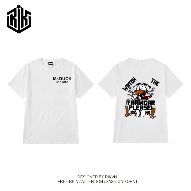 Áo thun tay lỡ RIK nam nữ Unisex, áo phông form rộng Oversize ATL114 | BigBuy360 - bigbuy360.vn