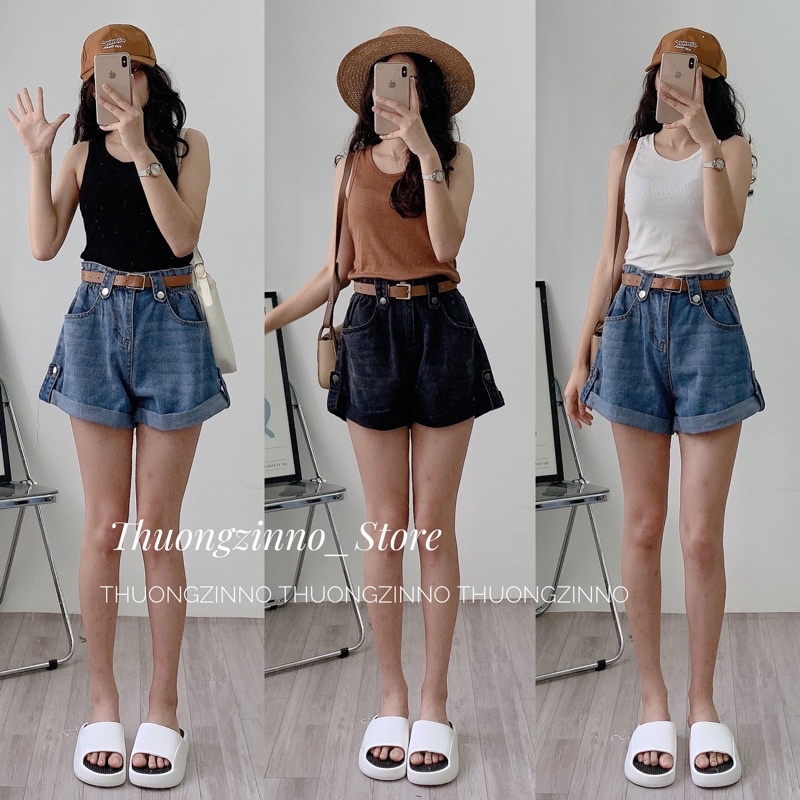 [Có SẴN] Áo croptop ba lỗ mẫu mơi chất tăm - Áo ba lỗ tông màu vintage Hàn Quốc