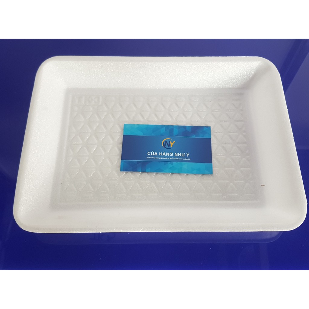 Combo 70 chiếc Khay xốp đựng hoa quả ( K003 )