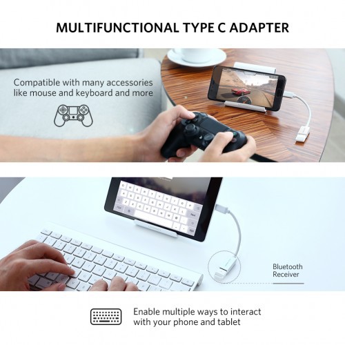 Cáp OTG USB Type-C To USB 3.0 UGREEN 30645 dài13cm - Hàng Chính Hãng