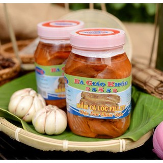 Mắm cá lóc Phile - Bà Giáo Khỏe 55555 - hủ 500gr