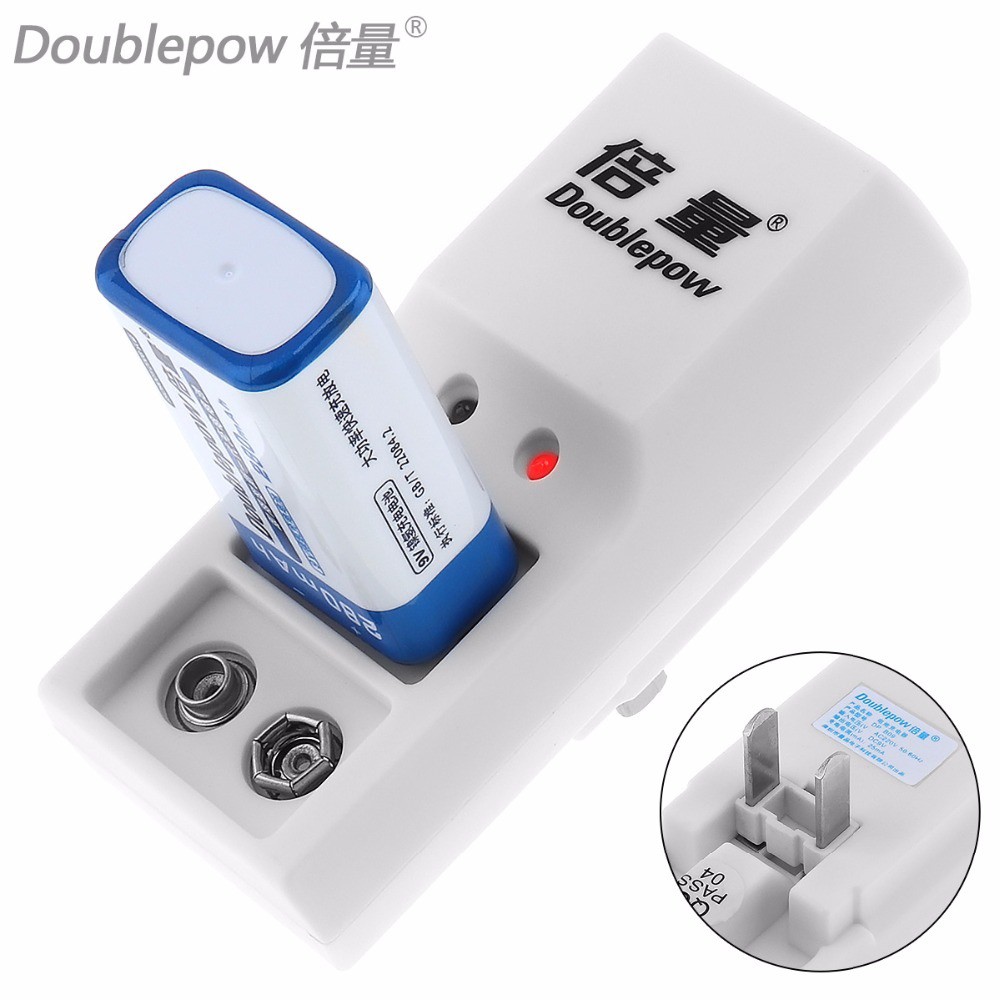 Bộ sạc pin 9V thương hiệu Doublepow DP-B09