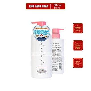 Sữa Tắm Trắng Da YUKINA - Chiết Xuất Placenta Và Sữa Ong Chúa 500ml NỘI ĐỊA NHẬT