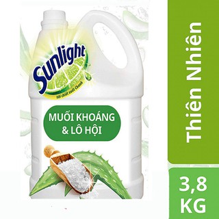Nước rửa chén Sunlight Thiên Nhiên MỚI, chai 3.8kg ( MSP 67403260).