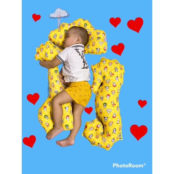 Gối Ôm Hươu Cao Cổ/ Gối ôm cho bé dài 68cm