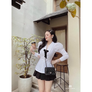Sơ mi nơ nhung