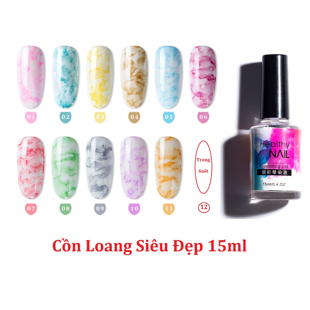 Cồn Loang Healthy Nail 15ml