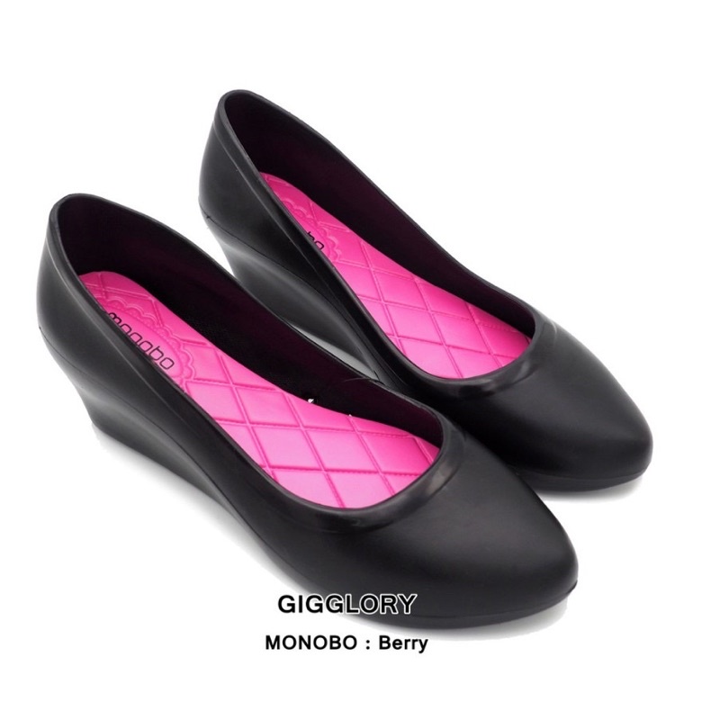 Giày Cao Su đế 5 cm monobo Berry Thái Lan