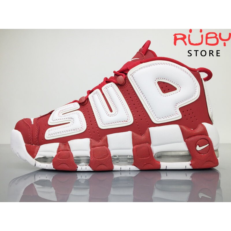 Giày Uptempo x Supreme Đỏ (Ảnh thực shop chụp 100%)