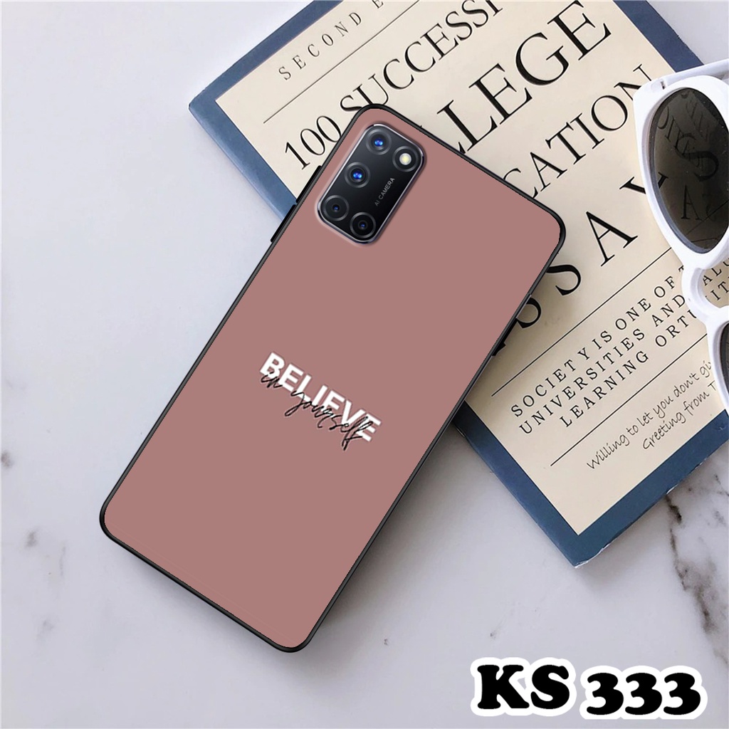 Ốp lưng Oppo A52 - Oppo A53 - Oppo A92 - Ốp in hình WordLove - Chất liệu TPU siêu bền