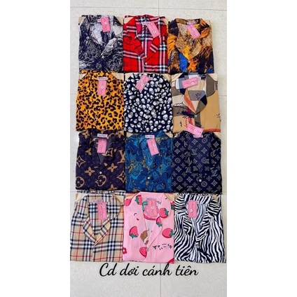 Đồ Bộ Tiểu Thư Cộc Tay Cánh Tiên Quần Dài