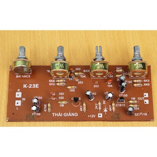 Mạch Chỉnh ÂM Sắc STEREO V2 Cho Mạch Khuếch Đại 2 Kênh Tiếng