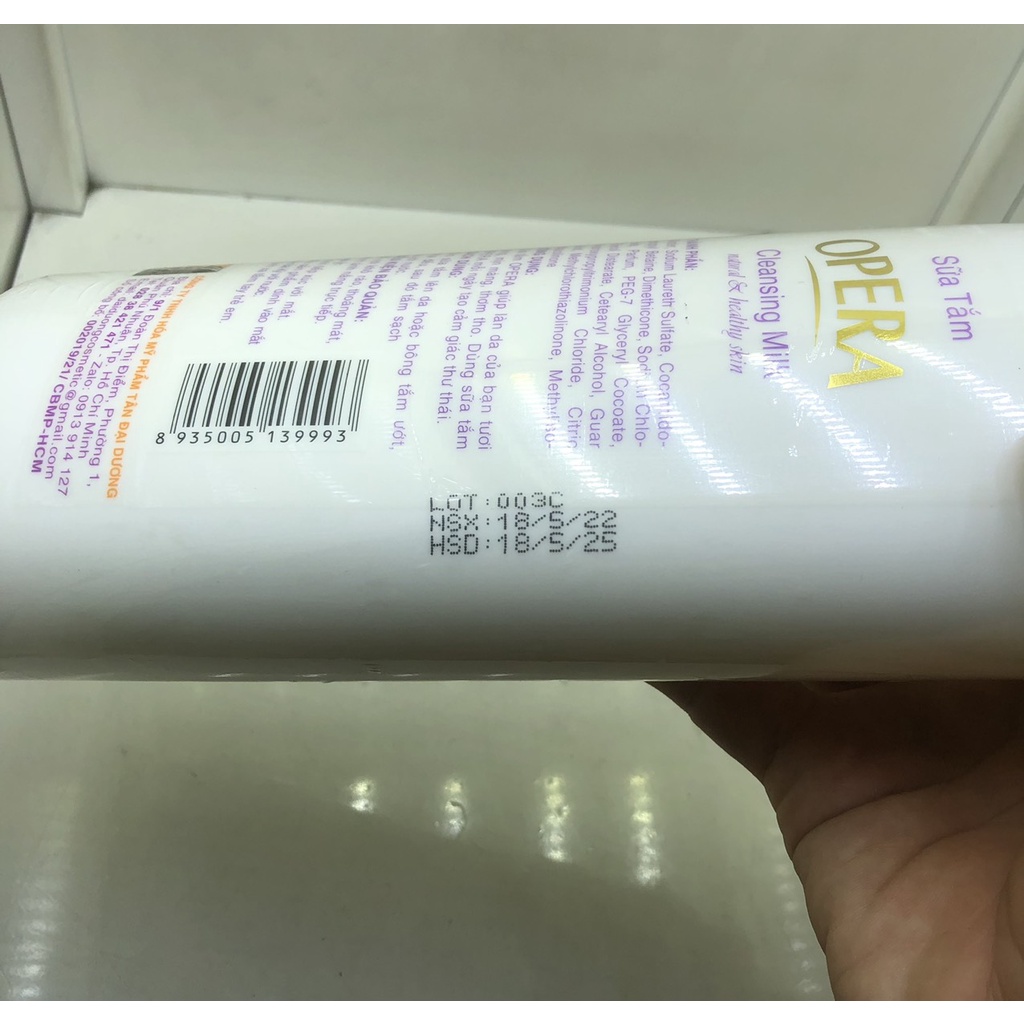 Sữa Tắm Opera Cleansing Milk 1000ml