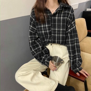 Áo sơ mi nam nữ cúc cài cổ bẻ không túi tay bồng MITI