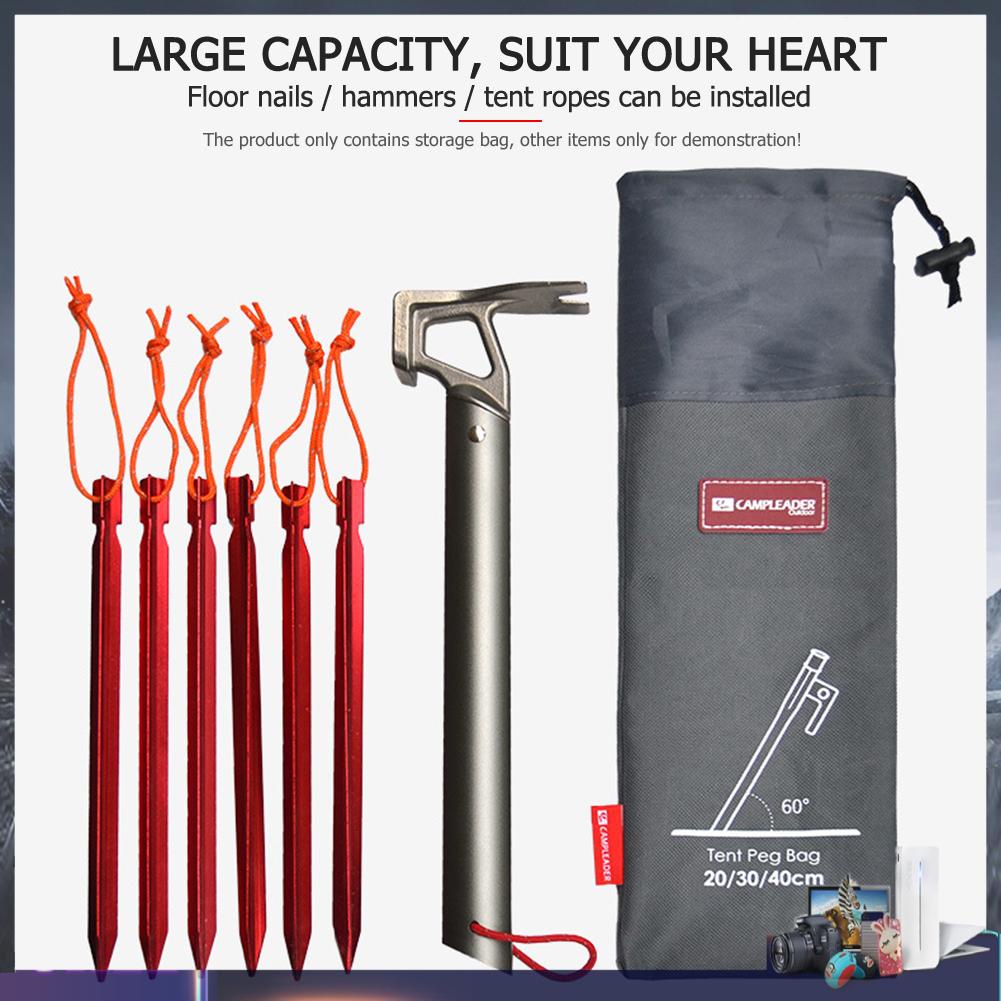 Túi đựng cọc giăng lều trại tiện lợi