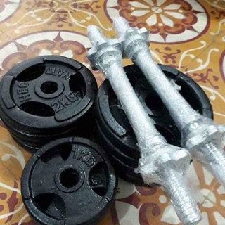 Bộ 2 tạ tay tháo lắp đôi 13.8kg
