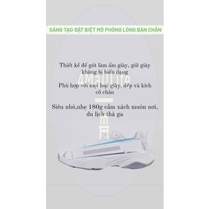 Máy sấy giày AMOI có tia UV khử khuẩn giảm mùi hôi làm khô giày dành cho mọi loại giày