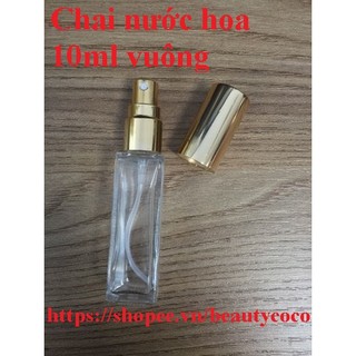Lọ chiết nước hoa 10ml các loại