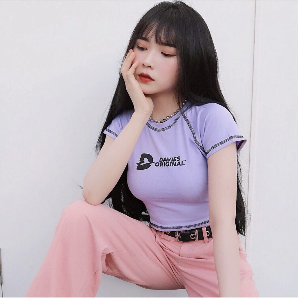 Áo Thun CROPTOP DAVI ORIGINAL Nữ