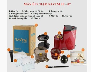 Máy ép hoa quả chậm