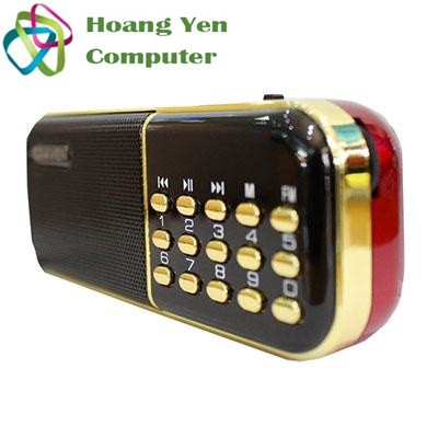 Loa Nghe Thẻ Nhớ, Đài FM BKK B851SS Âm Thanh Cực Lớn - BH 6 Tháng - Hoàng Yến Computer