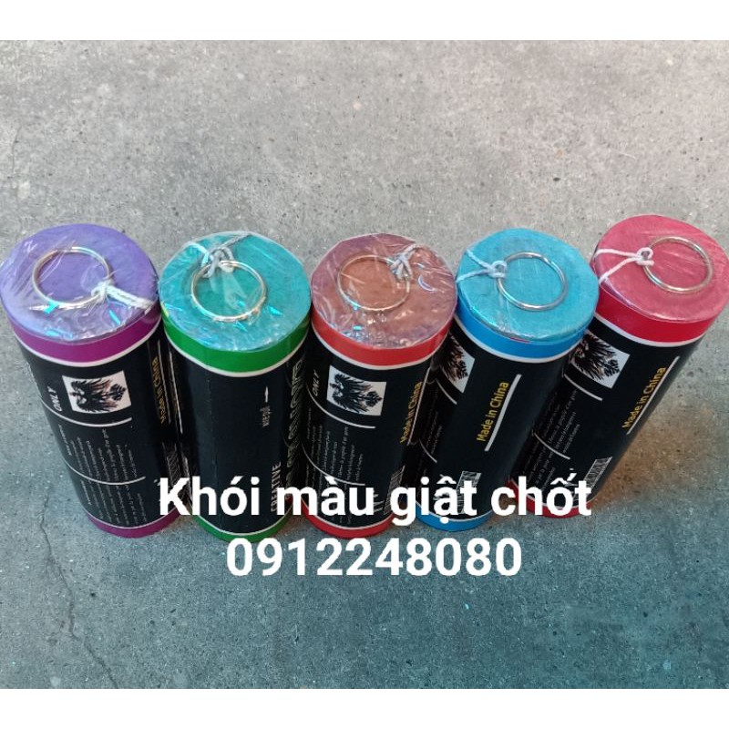 Combo 5 ống màu giựt chốt tạo khói chụp ảnh hàng cao cấp