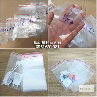 1KG Túi Zip sọc đỏ - Túi zipper đựng thực phẩm chất lượng LOẠI 1 - BBKHA ANH