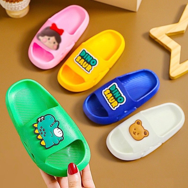 Dép lê bé trai bé gái hình hoa quả dễ thương, đế chống trượt -TD23